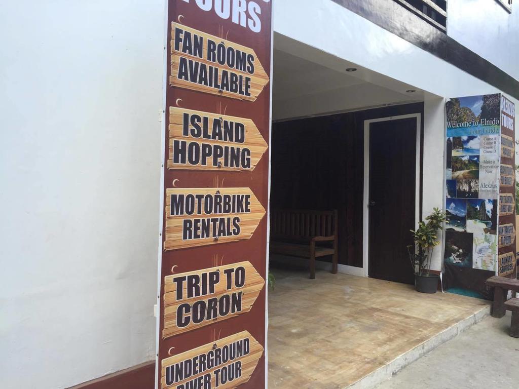 Alexzus Backpackers Travel Lodge El Nido Kültér fotó